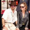 Johnny Depp et Vanessa Paradis à Hollywood le 16 septembre 2005.