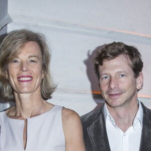 Laurent Boillot Président-directeur général de Guerlain et sa femme Sara, Lorenz Bäumer et sa femme Géraldine - Réouverture de l'hôtel Ritz et présentation de la rénovation de la colonne Vendôme à Paris le 27 juin 2016. © Olivier Borde / Bestimage
