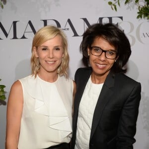 Laurence Ferrari et Audrey Pulvar - Soirée Anniversaire "30 ans Air France Madame" au Ritz à Paris, France le 28 juin 2016. © Rachid Bellak/Bestimage