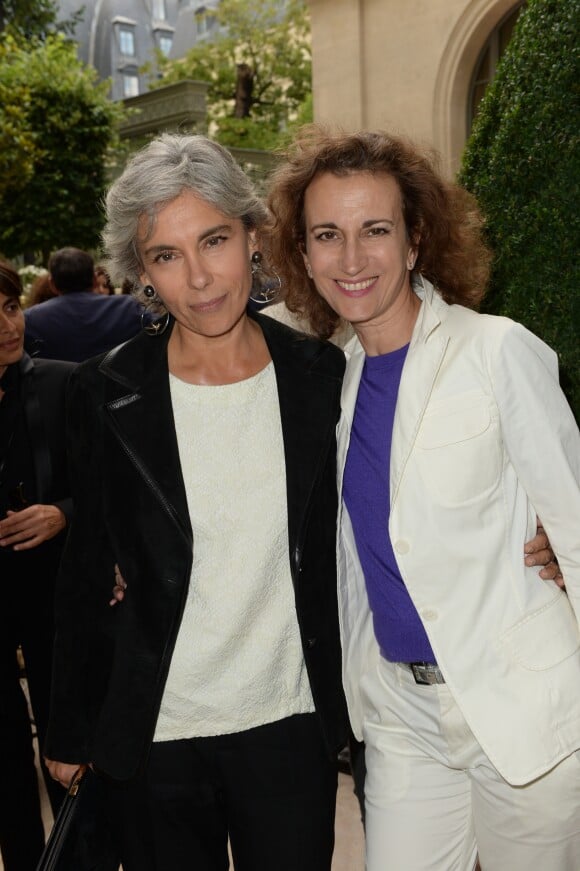 Exclusif - Élisabeth Quin et guest - Soirée Anniversaire "30 ans Air France Madame" au Ritz à Paris, France le 28 juin 2016. © Rachid Bellak/Bestimage