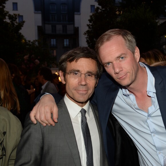 Exclusif - David Pujadas et Julien Arnaud - Soirée Anniversaire "30 ans Air France Madame" au Ritz à Paris, France le 28 juin 2016. © Rachid Bellak/Bestimage