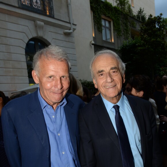 Exclusif - Patrick Poivre d'Arvor et Jean-Pierre Elkabbach - Soirée Anniversaire "30 ans Air France Madame" au Ritz à Paris, France le 28 juin 2016. © Rachid Bellak/Bestimage