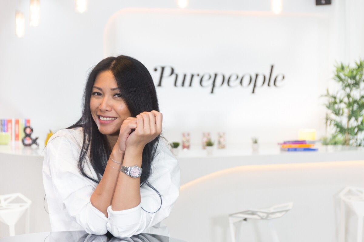 Photo : Exclusif - La chanteuse Anggun donne une interview chez ...