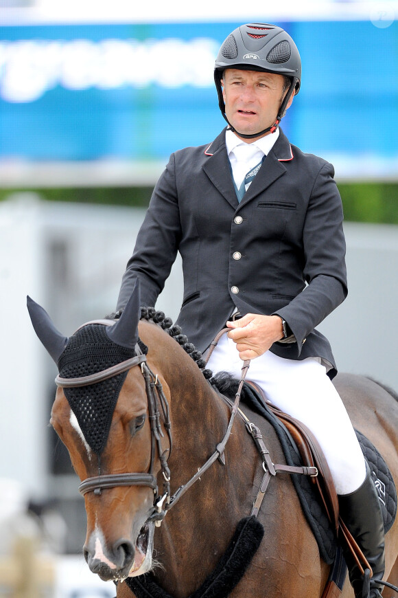 Thierry Rozier sur Star 257 - Prix Jaulin - Longines Paris Eiffel Jumping au Bois de Boulogne à la plaine de Jeux de Bagatelle à Paris, le 1 juillet 2016. © Pierre Perusseau/Bestimage