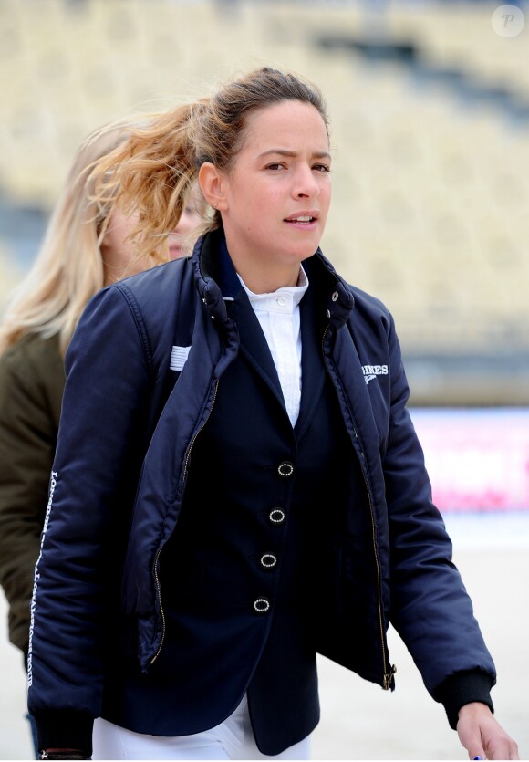 Marie Coupérie-Eiffel - Reconnaissance du parcours avant le Prix Jaulin - Longines Paris Eiffel Jumping au Bois de Boulogne à la plaine de Jeux de Bagatelle à Paris, le 1 juillet 2016. © Pierre Perusseau/Bestimage