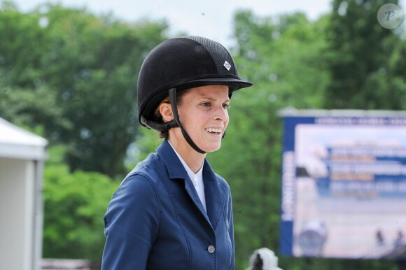 Athina Onassis - Détente - Longines Paris Eiffel Jumping au Bois de Boulogne à la plaine de Jeux de Bagatelle à Paris, le 1 juillet 2016. © Pierre Perusseau/Bestimage