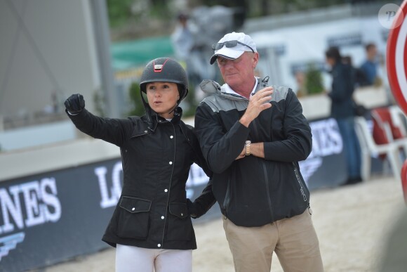 Georgina Bloomberg - Prix Odo - Longines Paris Eiffel Jumping à la plaine de Jeux de Bagatelle à Paris, le 1er juillet 2016. © Borde-Veeren/Bestimage