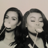 Blac Chyna et Kim Kardashian à la soirée d'anniversaire de Khloé Kardashian. Photo publiée sur Instagram, le 28 juin 2016