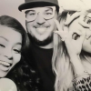 Blac Chyna et son fiancé Rob Kardashian à la soirée d'anniversaire de Khloé Kardashian. Photo publiée sur Instagram, le 28 juin 2016