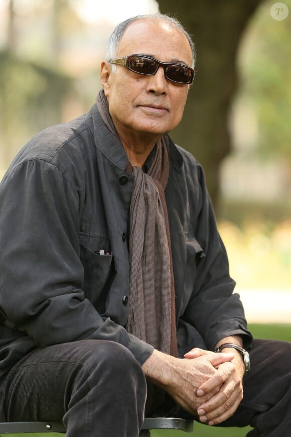 Abbas Kiarostami à Rome le 16 avril 2013.