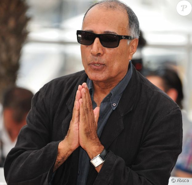 Abbas Kiarostami à Cannes, le 18 mai 2010.