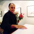 Abbas Kiarostami dans une exposition en 2003.