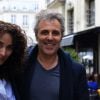 Rachida Brakni et Gilbert Melki lors de la 2e édition du Festival Sofilm Summercamp à Nantes, le 2 juillet 2016.