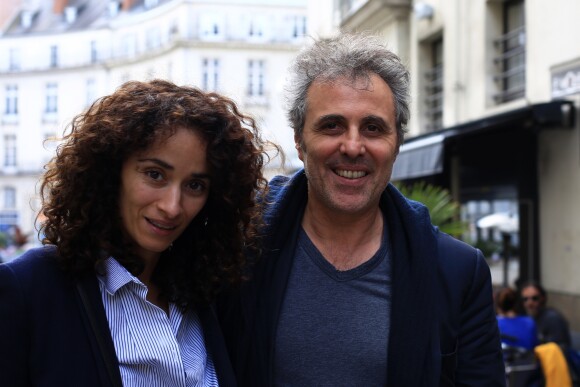 Rachida Brakni et Gilbert Melki lors de la 2e édition du Festival Sofilm Summercamp à Nantes, le 2 juillet 2016.