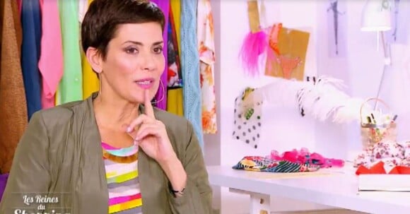 Cristina Cordula dans "Les Reines du shopping", le 4 juillet 2016, sur M6