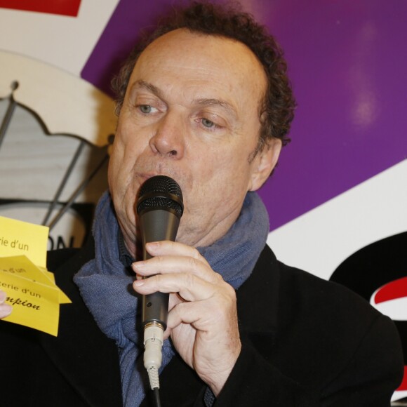 Julien Lepers - Soirée d'ouverture de la "Foire du Trône" à Paris, le 25 mars 2016. © Christophe Aubert via Bestimage