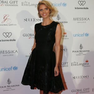 Sylvie Tellier - Photocall des célébrités à la 7ème Édition du Global Gift Gala au Four Seasons Hotel George V à Paris le 9 mai 2016 © Marc Ausset-Lacroix / Bestimage