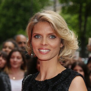 Sylvie Tellier - Arrivées des célébrités à la 7ème Édition du Global Gift Gala au Four Seasons Hotel George V à Paris le 9 mai 2016 © Denis Guignebourg / Bestimage