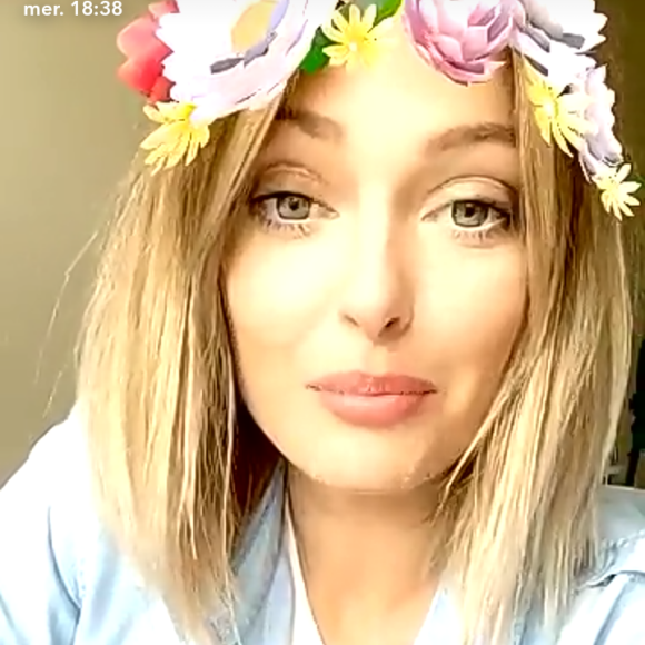 Caroline Receveur sur Snapchat