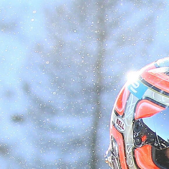 Le prince Emmanuel-Philibert de Savoie - Courses de ski et de kart ( slalom en ski sur la piste du Riou le matin puis pour l'après-midi une course de karting sur glace) "World stars ski event" à Auron au profit de l' A.S. Star team for Children le 16 janvier 2016