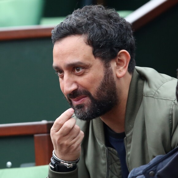 Cyril Hanouna - People dans les tribunes lors du Tournoi de Roland-Garros (les Internationaux de France de tennis) à Paris, le 29 mai 2016. © Dominique Jacovides/Bestimage