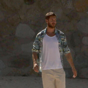 Exclusif - Calvin Harris semble être sur un shooting photo à Cabo San Lucas au Mexique, le 29 juin 2016.