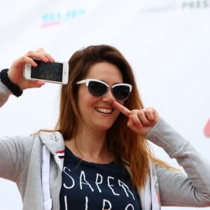 Sandra Lou à la Course de Stand-Up Paddle lors de la Summer Cup 2016 à La Baule le 9 juillet 2016. La Summer Cup 2016, 6ème édition, est l'un des plus grands rassemblement de stand-Up Paddle d'Europe. © Laetitia Notarianni / Bestimage09/07/2016 - La Baule