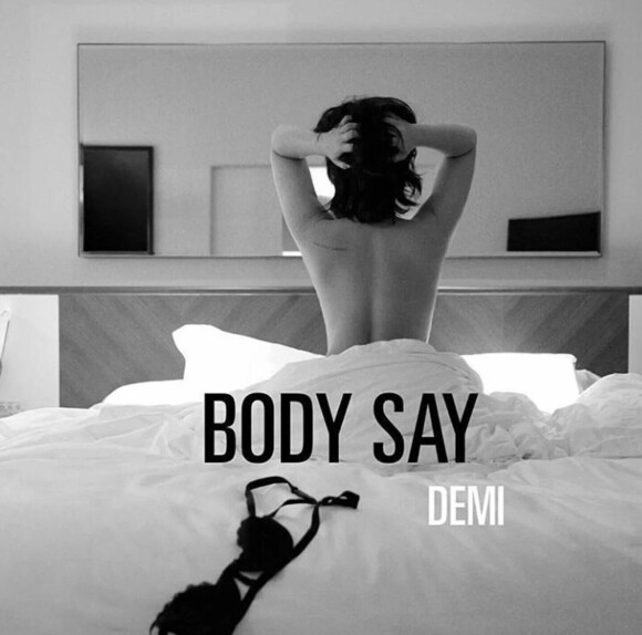Demi Lovato pose pour la pochette de son nouveau single. New York, le 30 juin 2016.