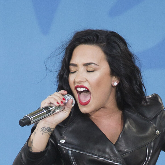 Concert de Demi Lovato lors du "Good Morning America's Summer" à Central Park à New York le 17 juin 2016. © CPA/Bestimage17/06/2016 - New York