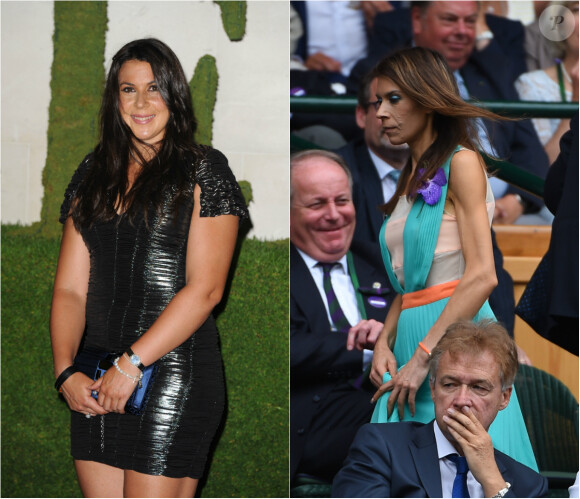 Marion Bartoli en juillet 2013 (à gauche) et en juillet 2016 (à droite).
