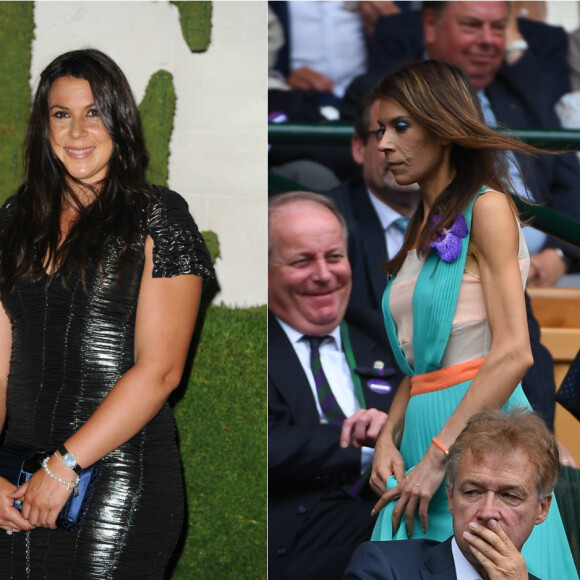 Marion Bartoli en juillet 2013 (à gauche) et en juillet 2016 (à droite).