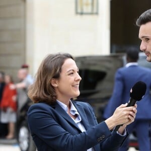 Hugo Lloris - L'équipe de France de football quitte le palais de l'Elysée après avoir été reçue par François Hollande pour un déjeuner à Paris, le 11 juillet 2016 après leur défaite en finale de la coupe de l'UEFA Euro 2016.