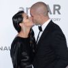 Adriana Lima et Joe Thomas - Photocall de la soirée "23th edition of AmfAR's Cinema Against AIDS" Gala à l'hôtel de l'Eden Roc au Cap d'Antibes, le 19 mai 2016, lors du 69e Festival International du Film de Cannes.