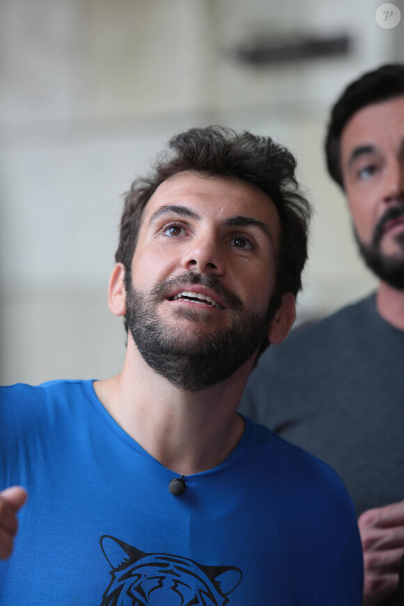 Laurent Ournac dans le "Fort Boyard" diffusé le 16 juillet 2016, sur France 2