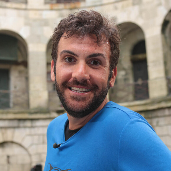 Laurent Ournac dans "Fort Boyard", diffusé le 16 juillet 2016, sur France 2