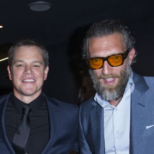 Exclusif - Matt Damon et Vincent Cassel - Avant première du film "Jason Bourne" au Pathé Beaugrenelle à Paris le 12 juillet 2016. © Borde - Guirec / Bestimage