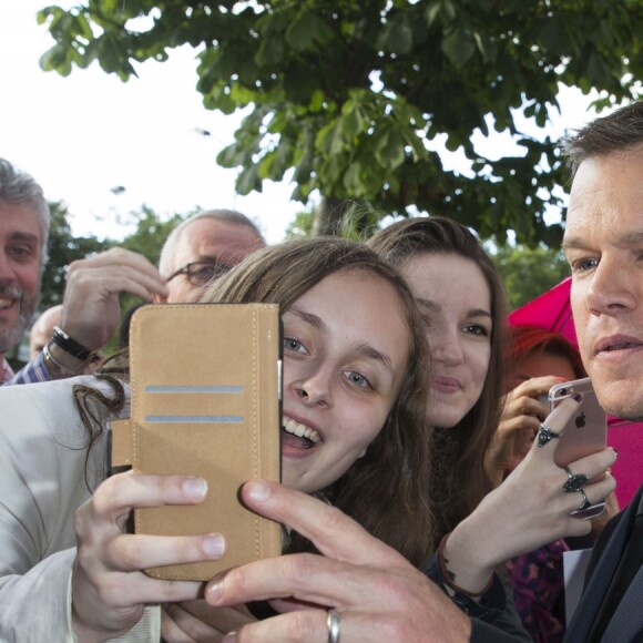 Exclusif - Matt Damon - Avant première du film "Jason Bourne" au Pathé Beaugrenelle à Paris le 12 juillet 2016. © Borde - Guirec / Bestimage