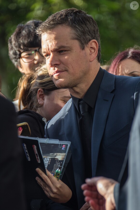Matt Damon - Avant première du film "Jason Bourne"au Pathé Beaugrenelle à Paris le 12 juillet 2016.