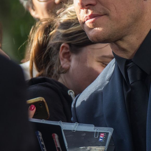 Matt Damon - Avant première du film "Jason Bourne"au Pathé Beaugrenelle à Paris le 12 juillet 2016.