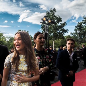 Alicia Vikander - Avant première du film "Jason Bourne"au Pathé Beaugrenelle à Paris le 12 juillet 2016.