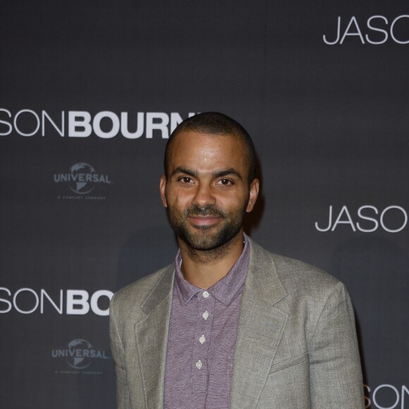 Tony Parker - Avant première du film "Jason Bourne"au Pathé Beaugrenelle à Paris le 12 juillet 2016. © Borde - Guirec / Bestimage