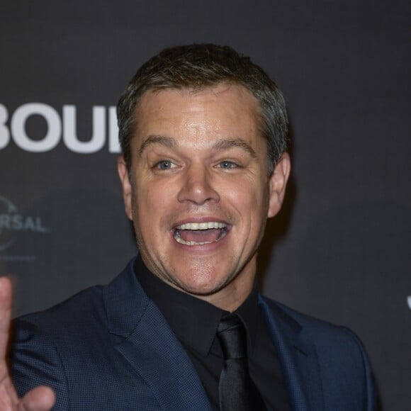 Matt Damon - Avant première du film "Jason Bourne"au Pathé Beaugrenelle à Paris le 12 juillet 2016.