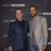 Matt Damon et Tony Parker - Avant première du film "Jason Bourne"au Pathé Beaugrenelle à Paris le 12 juillet 2016. © Borde - Guirec / Bestimage