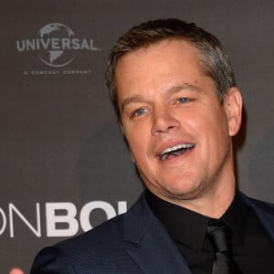 Matt Damon - Avant première du film "Jason Bourne"au Pathé Beaugrenelle à Paris le 12 juillet 2016.