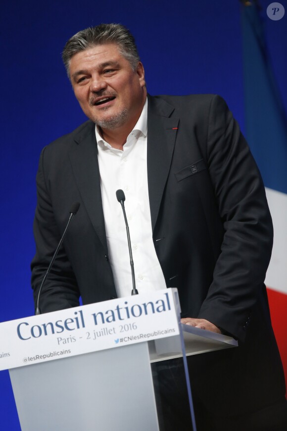 David Douillet - Conseil national du parti Les Républicains à la Maison de la Mutualité, à Paris. Le 2 juillet 2016. © Alain Guizard / Bestimage