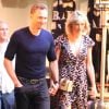 Taylor Swift et son compagnon Tom Hiddleston vont dîner dans un restaurant italien à Sydney le 10 juillet 2016.