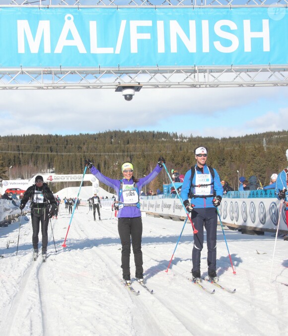 Pippa Middleton et son compagnon James Matthews participaient à la course de ski de fond Birkebeiner à Lillehammer le 19 mars 2016. Le couple s'est fiancé le 16 juillet 2016.