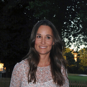 Pippa Middleton lors de la Summer Frost Party à Londres, le 18 juillet 2016, deux jours après ses fiançailles avec James Matthews.