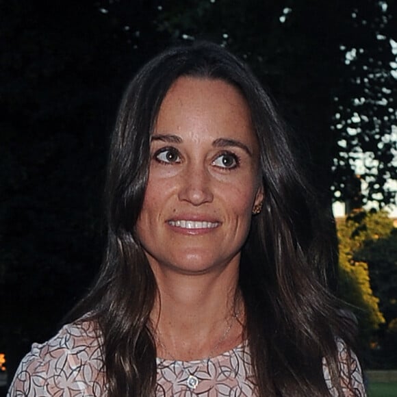 Pippa Middleton lors de la Summer Frost Party à Londres, le 18 juillet 2016, deux jours après ses fiançailles avec James Matthews.