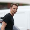 Tom Huddleston (compagnon de Taylor Swift) revient à son hôtel après son jogging à Sydney, Australie, le 12 juillet 2016